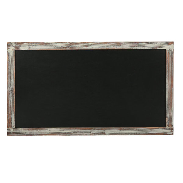 Gracie Oaks Wall Mounted Chalkboard Wayfair